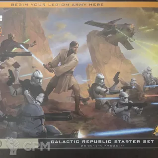 Описание картинки Galactic republic starter set от Bonespirit по цене 10 000руб | Свободный Рынок Миниатюр - СРМ