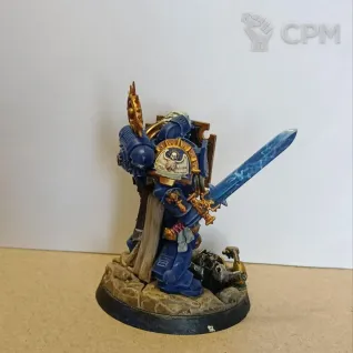 Описание картинки Primaris Captain оригинал от artifactorum по цене 2 749руб | Свободный Рынок Миниатюр - СРМ
