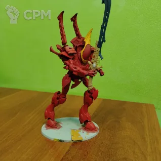 Описание картинки Wraithknight with Ghostglave от Spades по цене 8 000руб | Свободный Рынок Миниатюр - СРМ