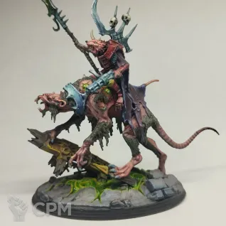 Описание картинки Clawlord on Gnaw-Beast от  по цене 3 000руб | Свободный Рынок Миниатюр - СРМ
