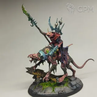 Описание картинки Clawlord on Gnaw-Beast от  по цене 3 000руб | Свободный Рынок Миниатюр - СРМ