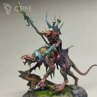 Описание картинки Clawlord on Gnaw-Beast от  по цене 3 000руб | Свободный Рынок Миниатюр - СРМ