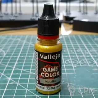 Описание картинки Vallejo Polished Gold от Mr.Green по цене 250руб | Свободный Рынок Миниатюр - СРМ