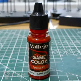 Описание картинки Valejo Special FX Fresh Blood от Mr.Green по цене 300руб | Свободный Рынок Миниатюр - СРМ