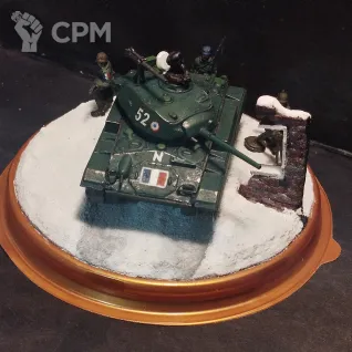 Описание картинки Французский лёгкий танк М24 "Чаффи" 1/72 от Hanse по цене 2 000руб | Свободный Рынок Миниатюр - СРМ