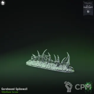 Описание картинки Gorebound Spikewall от Бруталити по цене 1 100руб | Свободный Рынок Миниатюр - СРМ