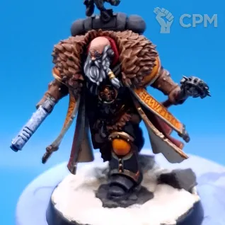 Описание картинки Wolf priest от Mor345 по цене 2 000руб | Свободный Рынок Миниатюр - СРМ