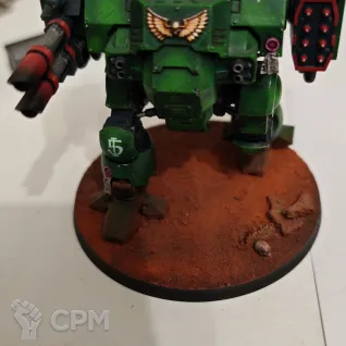 Описание картинки Dark Angels Ballistus Dreadnought от  по цене 4 300руб | Свободный Рынок Миниатюр - СРМ