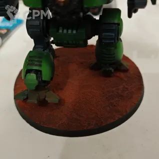 Описание картинки Dark Angels Ballistus Dreadnought от  по цене 4 300руб | Свободный Рынок Миниатюр - СРМ