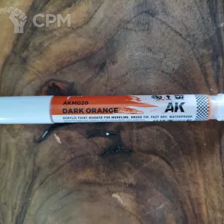Описание картинки Маркер AK Playmarkers AKM020 Dark Orange от Selena по цене 360руб | Свободный Рынок Миниатюр - СРМ