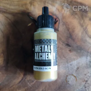 Описание картинки Scale75 Metal Alchemy - SC-74 Elven Gold от Selena по цене 850руб | Свободный Рынок Миниатюр - СРМ