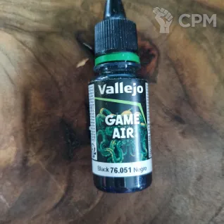 Описание картинки Vallejo Game Air - 76.051 Black от Selena по цене 299руб | Свободный Рынок Миниатюр - СРМ