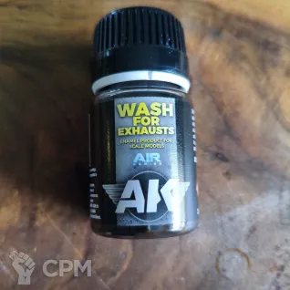 Описание картинки AK Interactive Wash Exhaust AK2040 от Selena по цене 450руб | Свободный Рынок Миниатюр - СРМ