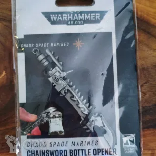 Описание картинки CSM Chainsword bottle opener от Selena по цене 2 200руб | Свободный Рынок Миниатюр - СРМ