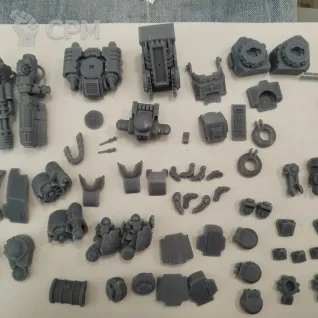 Описание картинки Redemptor Dreadnought от koksee по цене 900руб | Свободный Рынок Миниатюр - СРМ