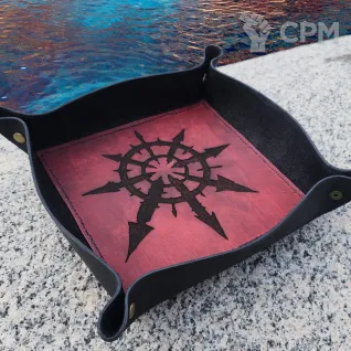 Описание картинки Дайс Трей Хаос неделимый/Dice Tray chaos indivisible/gods of chaos от Krontwar по цене 3 500руб | Свободный Рынок Миниатюр - СРМ