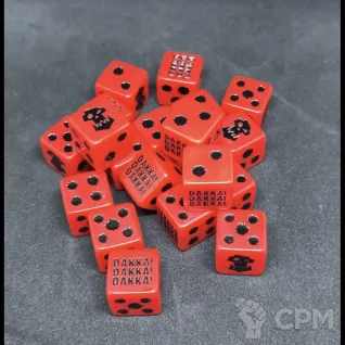 Описание картинки Ork Dice Кубы Орков от Fle94 по цене 2 800руб | Свободный Рынок Миниатюр - СРМ