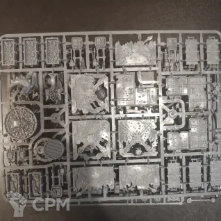 Описание картинки Ash Waste terrain от User19033 по цене 18 000руб | Свободный Рынок Миниатюр - СРМ