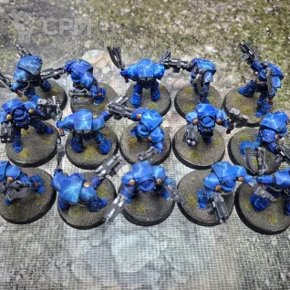 Описание картинки Tartaros Terminator Squad night lords от Po345 по цене 7 000руб | Свободный Рынок Миниатюр - СРМ