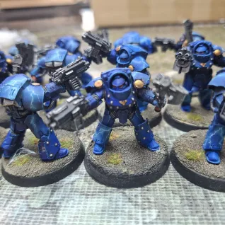 Описание картинки Tartaros Terminator Squad night lords от Po345 по цене 8 000руб | Свободный Рынок Миниатюр - СРМ