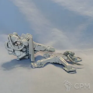 Описание картинки Firestrike Servo-turret литая в грунте от artifactorum по цене 579руб | Свободный Рынок Миниатюр - СРМ