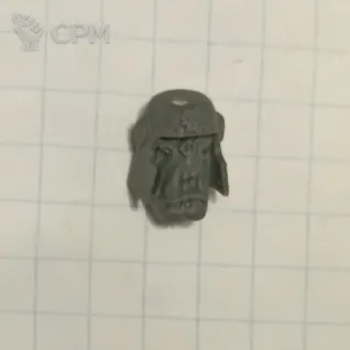 Описание картинки Boyz голова Парня в каске оригинал деталь орков от Orc по цене 36руб | Свободный Рынок Миниатюр - СРМ