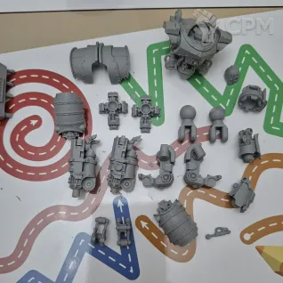 Описание картинки Domitar Battle-automata 3 от Po345 по цене 800руб | Свободный Рынок Миниатюр - СРМ