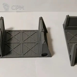 Описание картинки Модульные траншеи defence line от 3d_Bear по цене 1 500руб | Свободный Рынок Миниатюр - СРМ