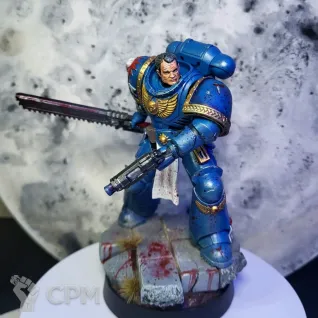 Описание картинки Demetrius Titus Ultramarine от LeoSalty по цене 5 500руб | Свободный Рынок Миниатюр - СРМ