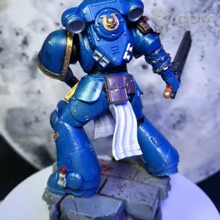 Описание картинки Demetrius Titus Ultramarine от LeoSalty по цене 5 500руб | Свободный Рынок Миниатюр - СРМ