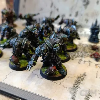 Описание картинки Orc Blood Bowl Team от skibin.t по цене 4 000руб | Свободный Рынок Миниатюр - СРМ