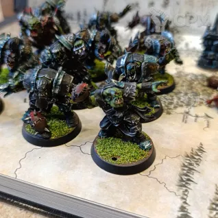 Описание картинки Orc Blood Bowl Team от skibin.t по цене 4 000руб | Свободный Рынок Миниатюр - СРМ