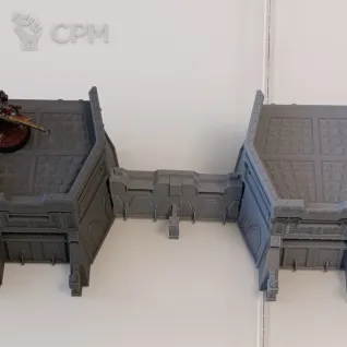 Описание картинки Укрепления Double bunker от 3d_Bear по цене 1 350руб | Свободный Рынок Миниатюр - СРМ