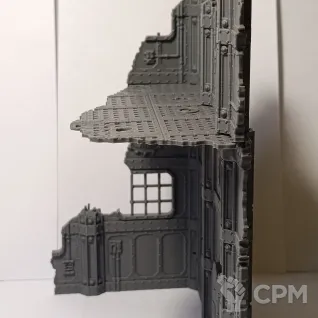 Описание картинки Руины Grimdark Industrial #1 от 3d_Bear по цене 1 200руб | Свободный Рынок Миниатюр - СРМ