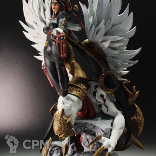 Описание картинки Фигурка Байонетта / Bayonetta ручной покрас от Камила Лобазова по цене 15 000руб | Свободный Рынок Миниатюр - СРМ