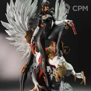 Описание картинки Фигурка Байонетта / Bayonetta ручной покрас от Камила Лобазова по цене 15 000руб | Свободный Рынок Миниатюр - СРМ