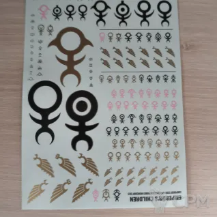 Описание картинки Декали Emperor's Children от Skinrender по цене 250руб | Свободный Рынок Миниатюр - СРМ