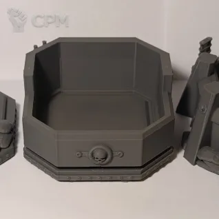 Описание картинки Double pillbox от 3d_Bear по цене 1 000руб | Свободный Рынок Миниатюр - СРМ
