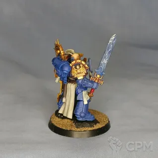 Описание картинки Primaris captain оригинал без шлема от artifactorum по цене 2 800руб | Свободный Рынок Миниатюр - СРМ