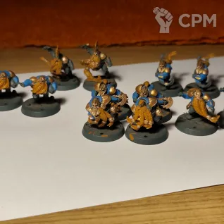Описание картинки Blood bowl Dwarf Teams от Infinity_Art по цене 3 000руб | Свободный Рынок Миниатюр - СРМ