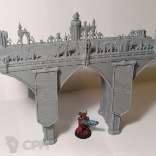 Описание картинки Разрушенный мост Меласса от 3d_Bear по цене 1 450руб | Свободный Рынок Миниатюр - СРМ