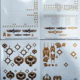 Описание картинки Thousand sons Transfer sheet Декали легиона Тысяча сынов от Fle94 по цене 1 500руб | Свободный Рынок Миниатюр - СРМ