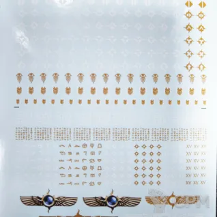 Описание картинки Thousand sons Transfer sheet Декали легиона Тысяча сынов от Fle94 по цене 1 500руб | Свободный Рынок Миниатюр - СРМ