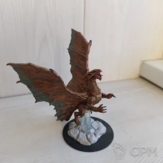 Описание картинки Nolzur's Young Copper Dragon от Skinrender по цене 4 000руб | Свободный Рынок Миниатюр - СРМ