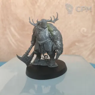 Описание картинки Mulgoth the Cleaver от Алекс1488 по цене 2 100руб | Свободный Рынок Миниатюр - СРМ