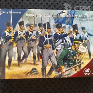 Описание картинки Prussian Napoleonic Line Infantry 1813-1815 от Skinrender по цене 2 500руб | Свободный Рынок Миниатюр - СРМ