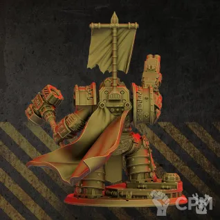 Описание картинки Iron warriors chaos lord от Три Ди Принт по цене 450руб | Свободный Рынок Миниатюр - СРМ
