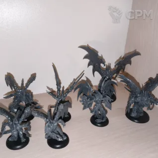 Описание картинки Khymaera Nocturne Shards Cadre от Skinrender по цене 5 000руб | Свободный Рынок Миниатюр - СРМ