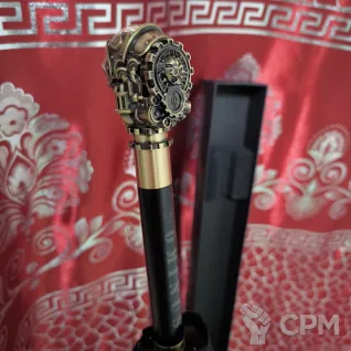 Описание картинки Omnissian Staff Themed Umbrella — зонт/посох/стимул Магоса Механикус от Fle94 по цене 8 500руб | Свободный Рынок Миниатюр - СРМ