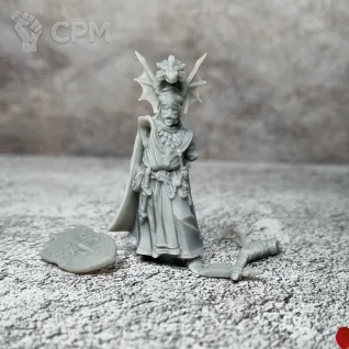 Описание картинки Sir Cecil Gastonne the Wyrm Slayer от Бруталити по цене 350руб | Свободный Рынок Миниатюр - СРМ